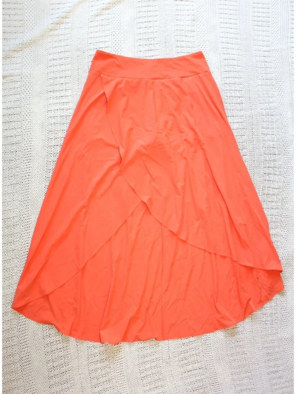 Halara Breezeful High Waisted Flowy Maxi Skirt/Skort size XL High Low Ruffle